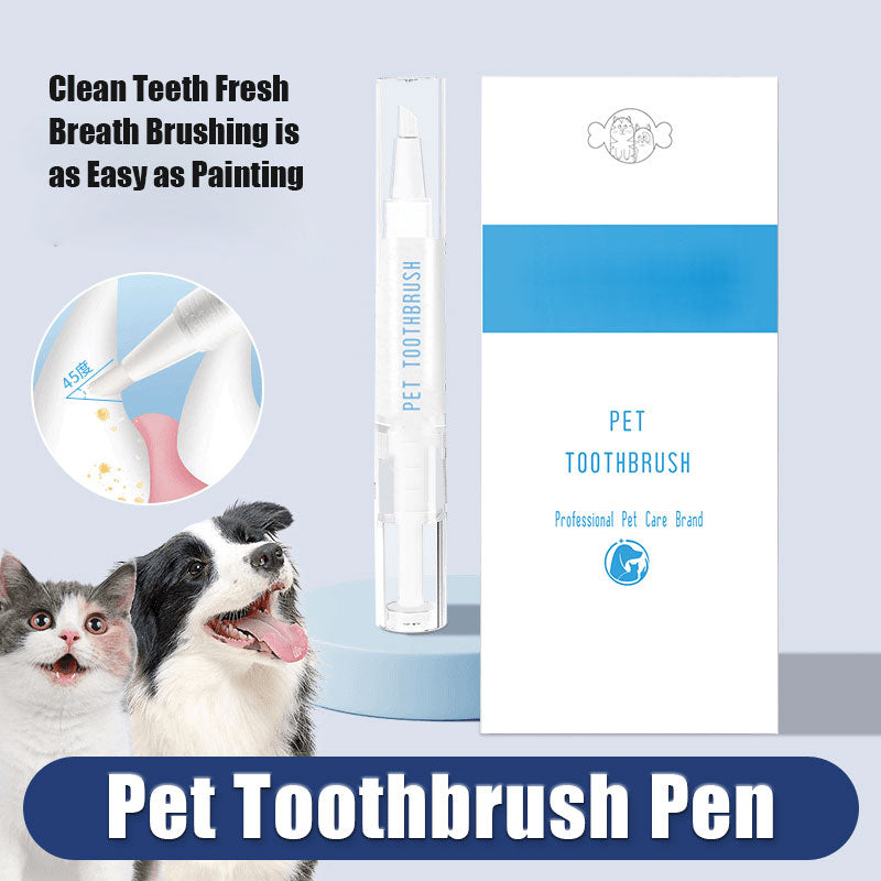Stylo brosse à dents pour animaux domestiques