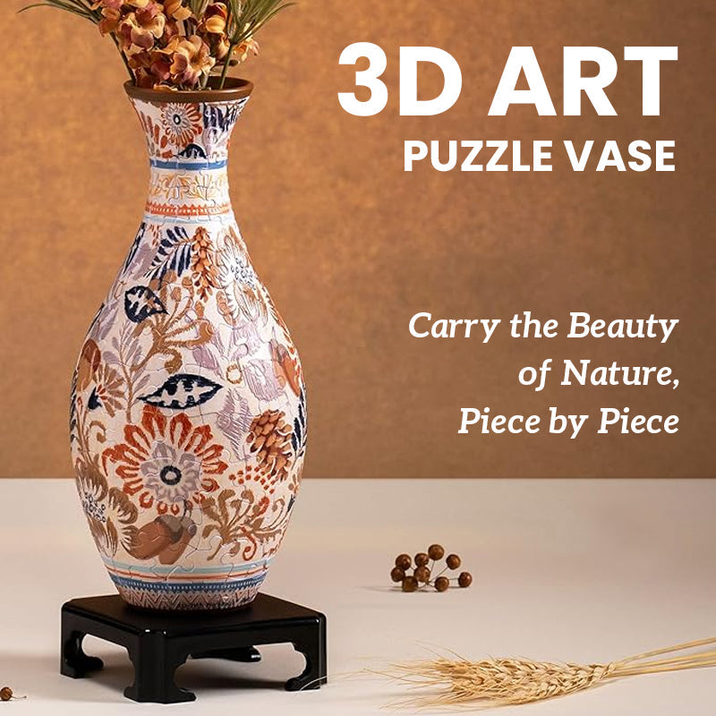 🎄Promotion de Noël-49% DE RÉDUCTION🎄 Vase 3D Art Puzzle