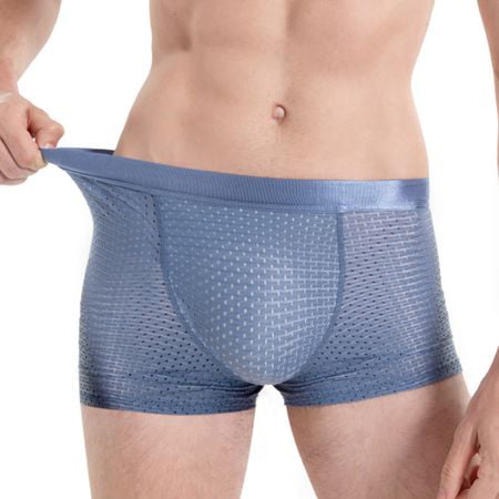 (💦VENTE CHAUDE D'ÉTÉ - 49 % DE RÉDUCTION💦) Sous-vêtements respirants en nylon et soie glacée pour hommes