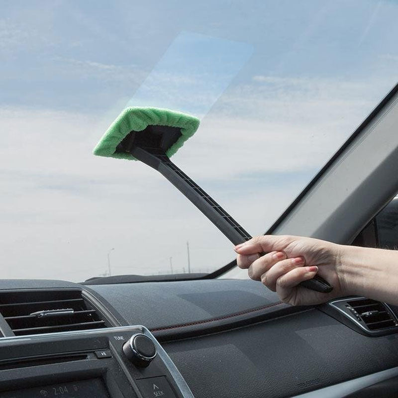 Nettoyant microfibre pour vitres de voiture